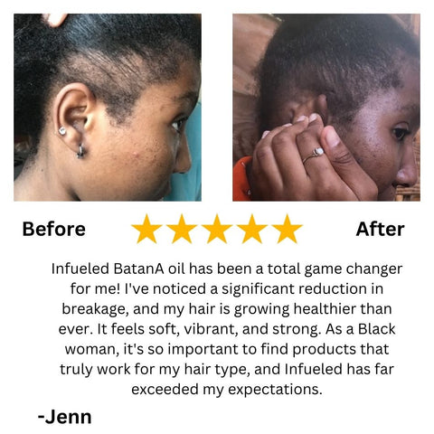 100% Natural Batana Hair Growth Oil